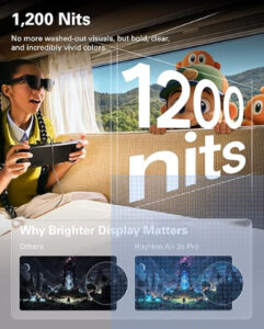 1200nits Ray Neo Ai Glasses 241x300